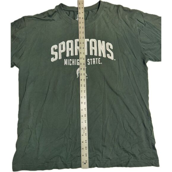 Spartans Michigan State Embroidered T-Shirt Men’s XL Pro Edge Knights Apparel - Picture 3 of 4